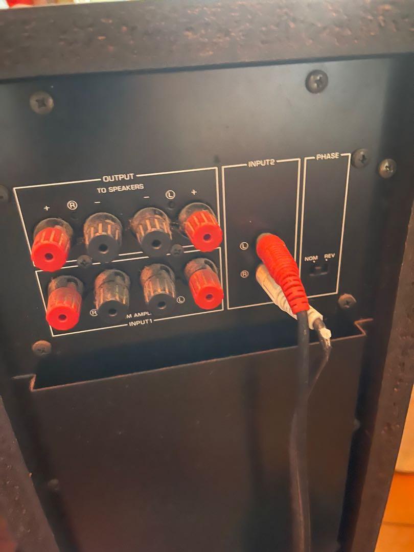 YAMAHA YSTSW120 SUBWOOFER, 音響器材, Soundbar、揚聲器、藍牙喇叭、耳擴 Carousell