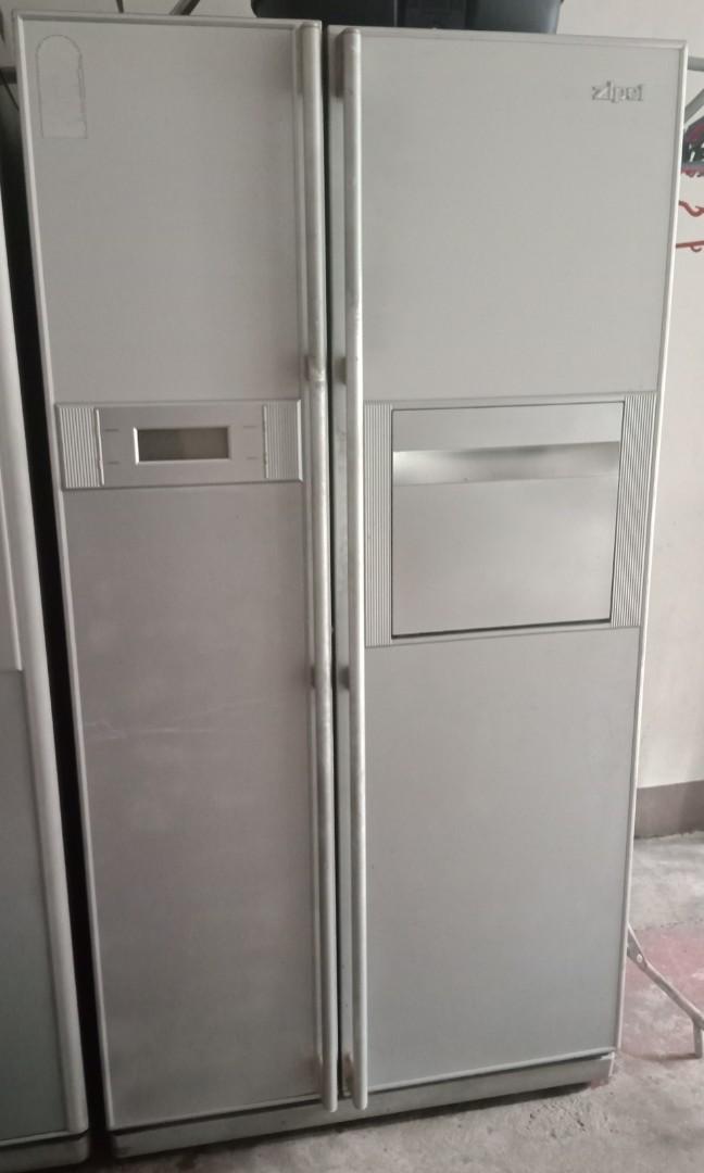 Zipel double outlet door fridge