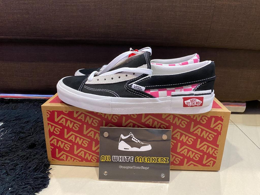 Vans slip on checkerboard cap deals