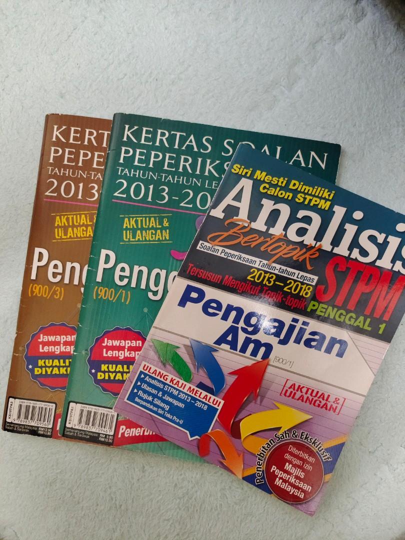 3 Books Soalan Peperiksaan Stpm Pengajian Am Textbooks On Carousell
