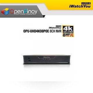 4K 8MP H.265 Stand Alone Ultra HD Network Video Recorder