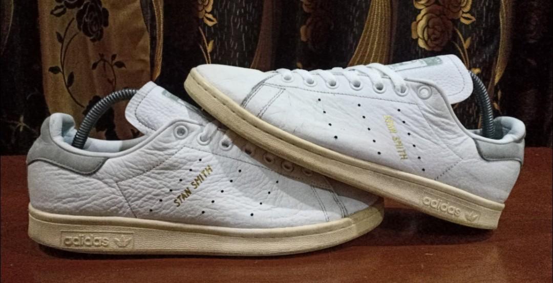 8uk Rm48 Adidas Stan Smith Fully Leather Original Men s Fashion