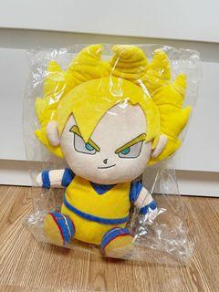《現貨七龍珠》白證 坐姿娃娃 悟空 孫悟空（金）玩偶 娃娃 禮物 生日