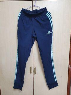 運動長褲 深藍色 S號 三線褲