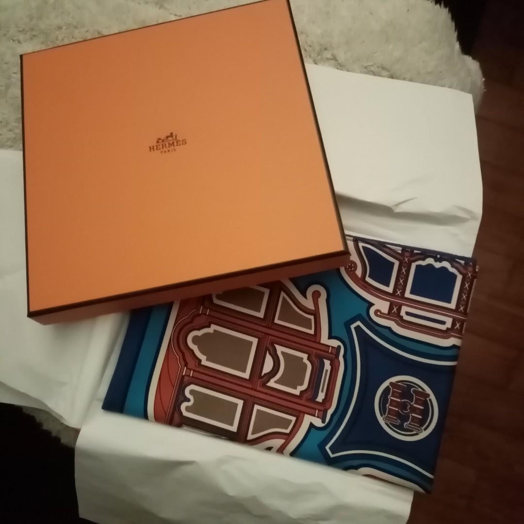 Authentic Hermes Box, Luxury, Accessories on Carousell