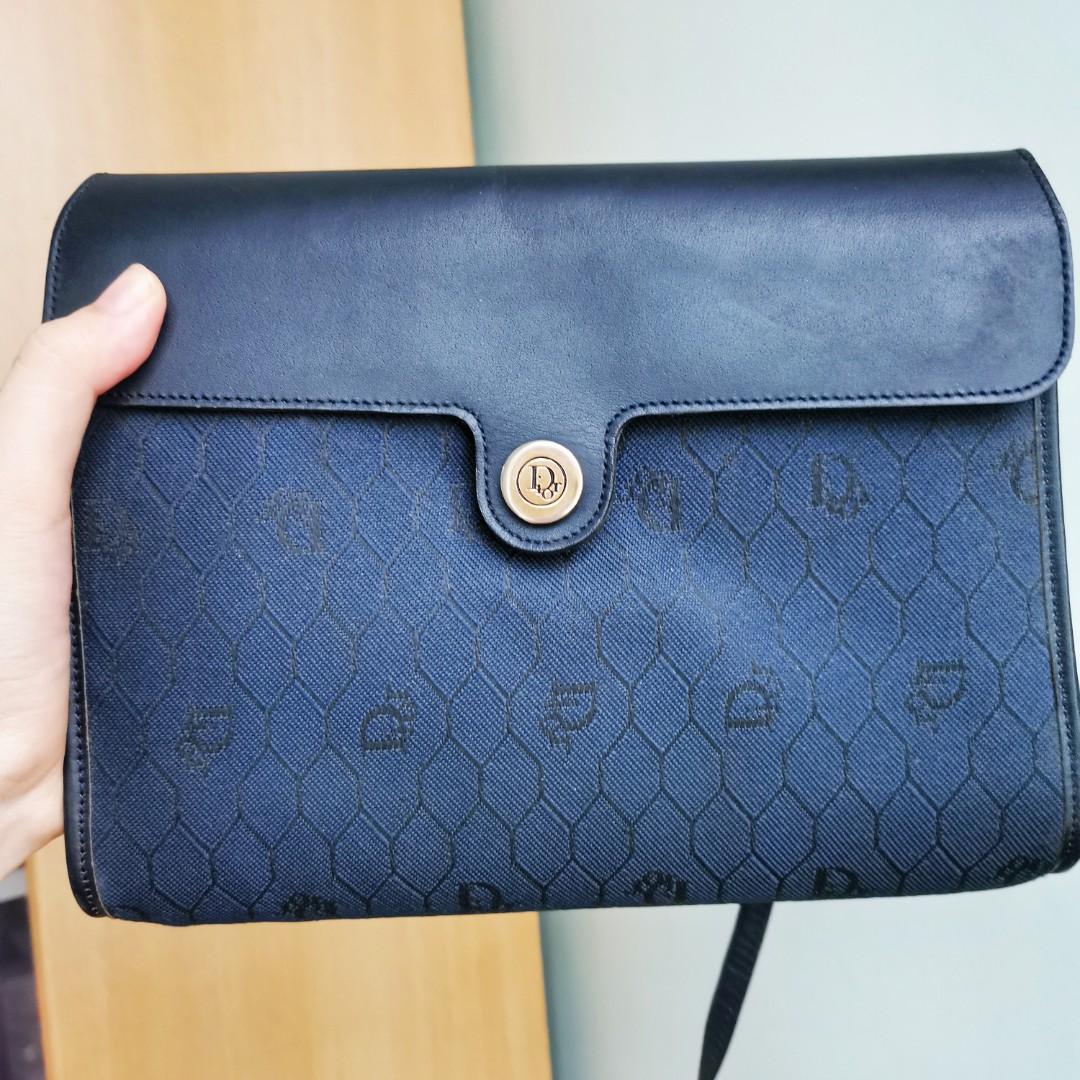 Navy blue dior on sale bag