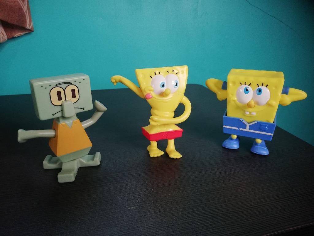 RARE Squidward 2014 Spongebob Burger King Kids Meal Toy 