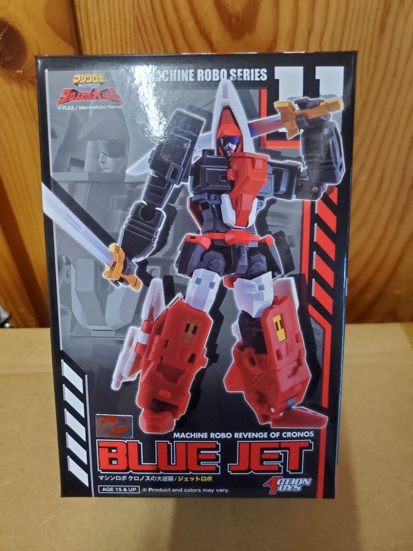 Action Toys 天威勇士百變雄獅阿積Blue Jet Machine Robo Series 11