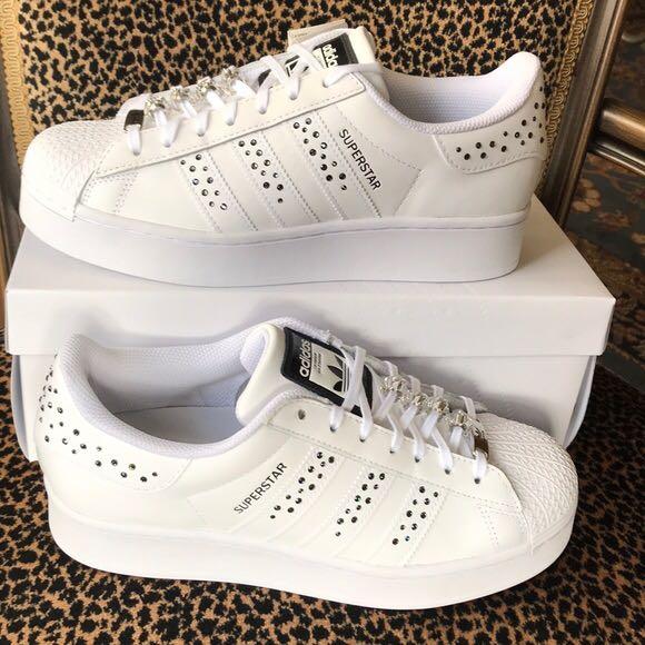 Adidas Superstar Bold Swarovski, Women's Fashion, Footwear, Sneakers on  Carousell