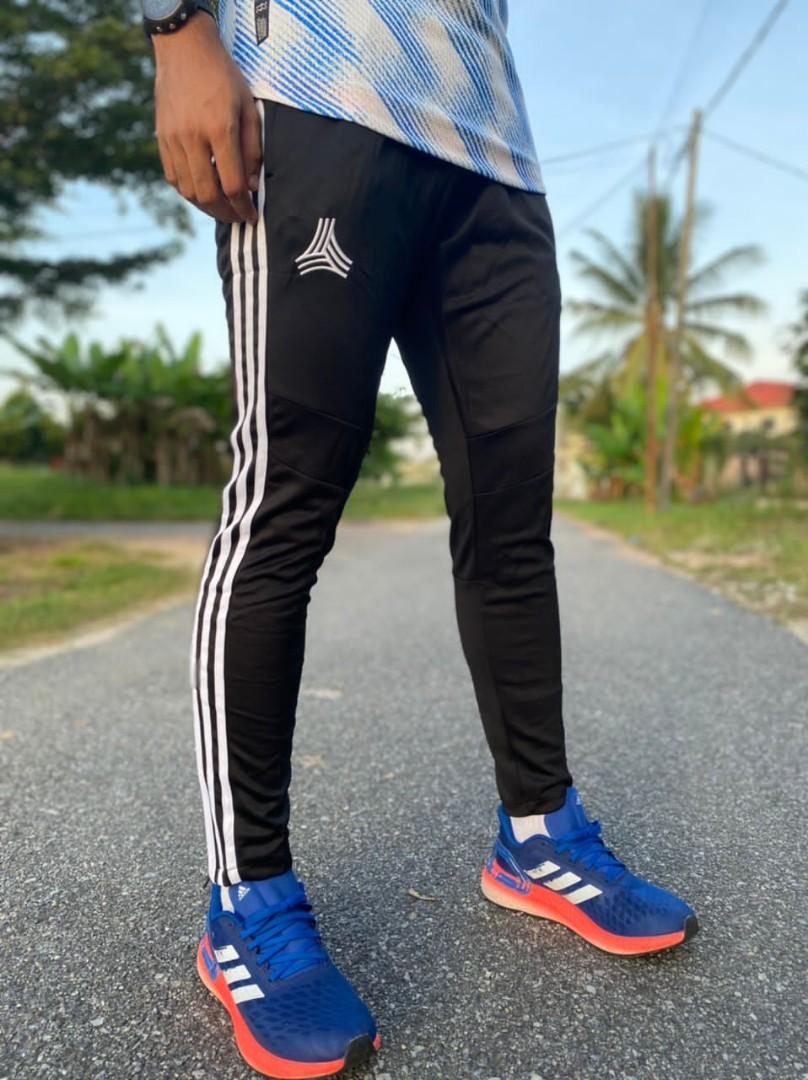 ADIDAS TANGO BLACK SLIMFIT Men s Fashion Activewear on Carousell