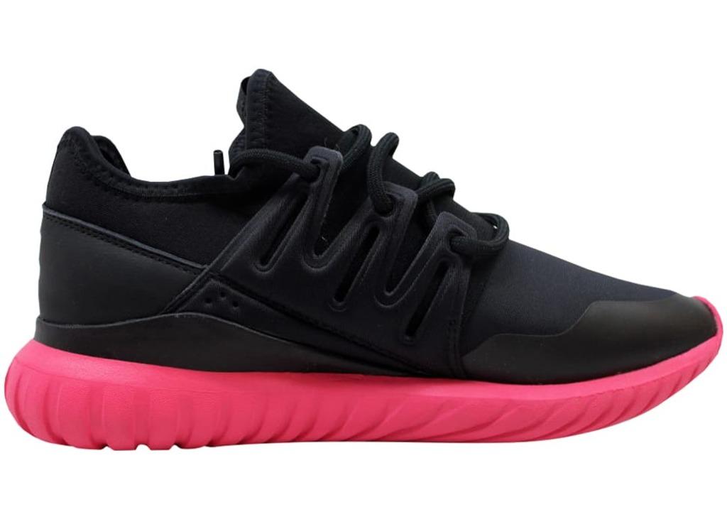 Adidas tubular radial shop green and pink