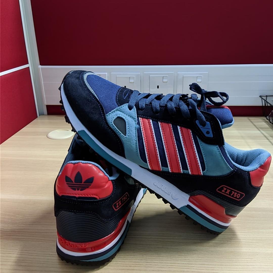 Adidas zx 750 navy red online