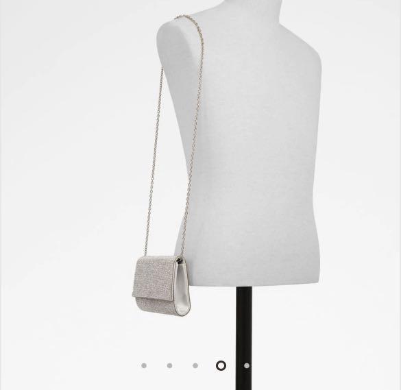 Aldo silver clutch outlet