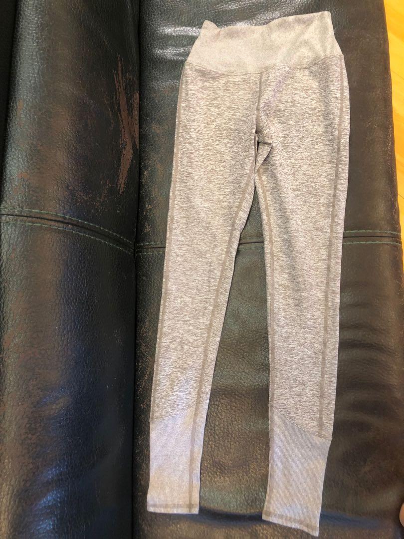 High Waist Alosoft Lounge Leggings In Gravel Heather