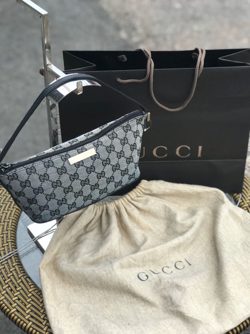 Gucci, Bags, Authentic Gucci Boat Pochette Bag