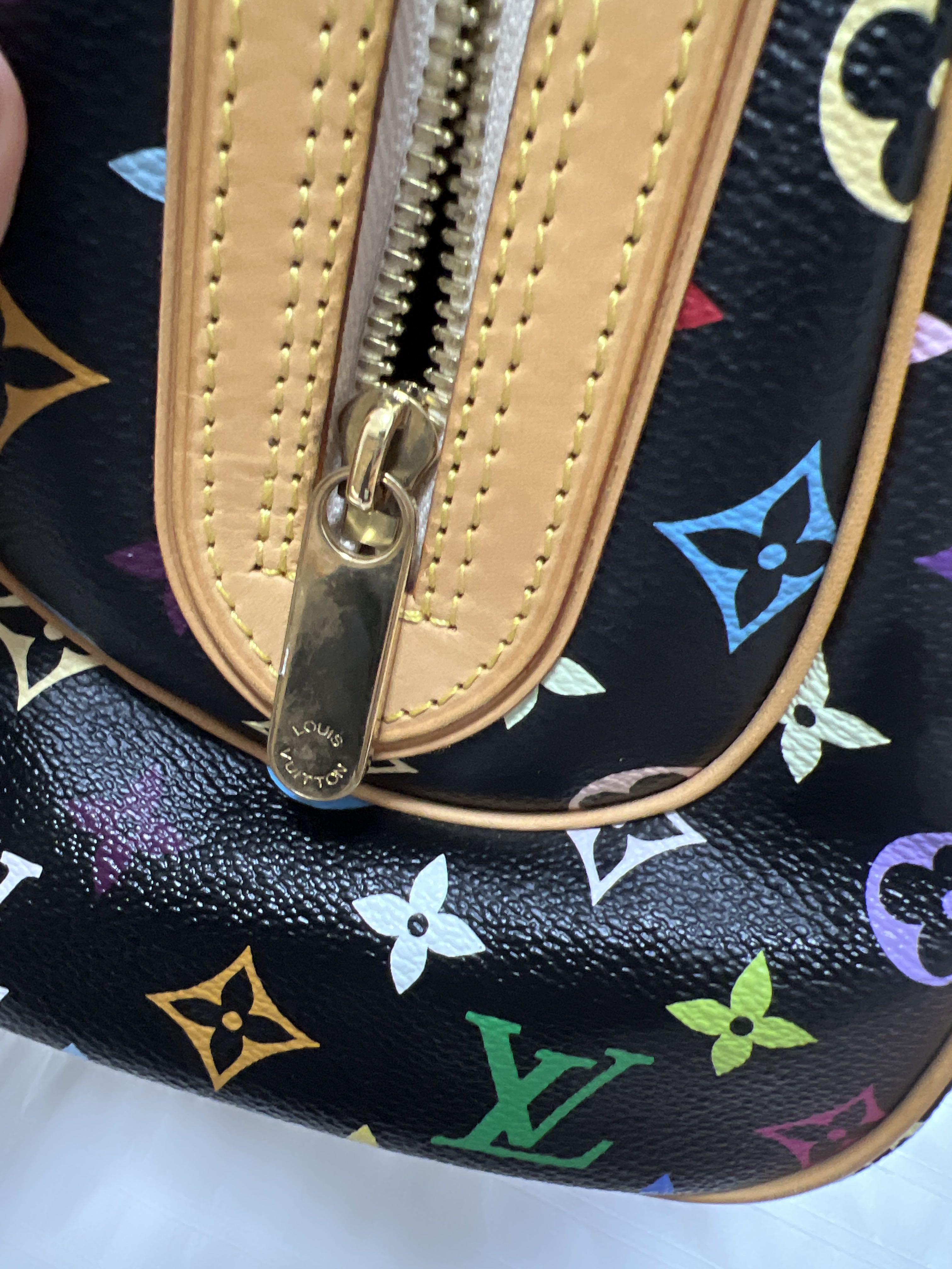 Priscilla Vegan Upcycled LV Patch Bag - ShopperBoard