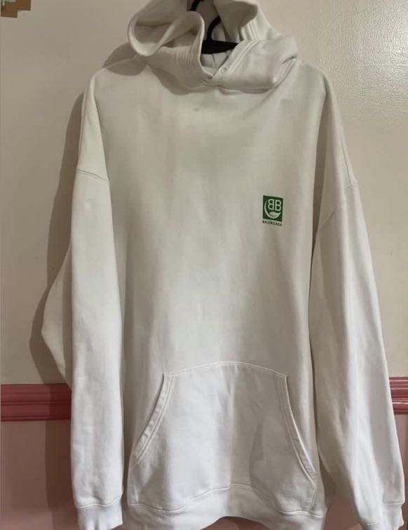 Balenciaga bio logo hoodie top