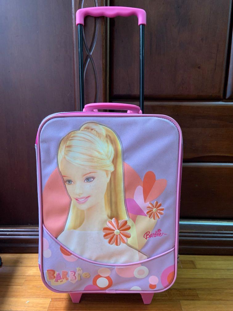 Barbie suitcase store on wheels