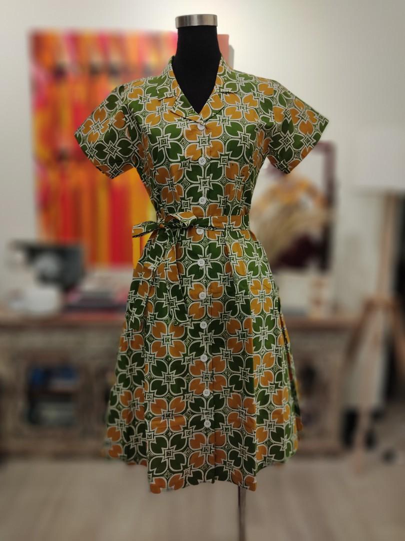 Batik dress formal dress evening dress play dress cotton dress work dress best quality dress