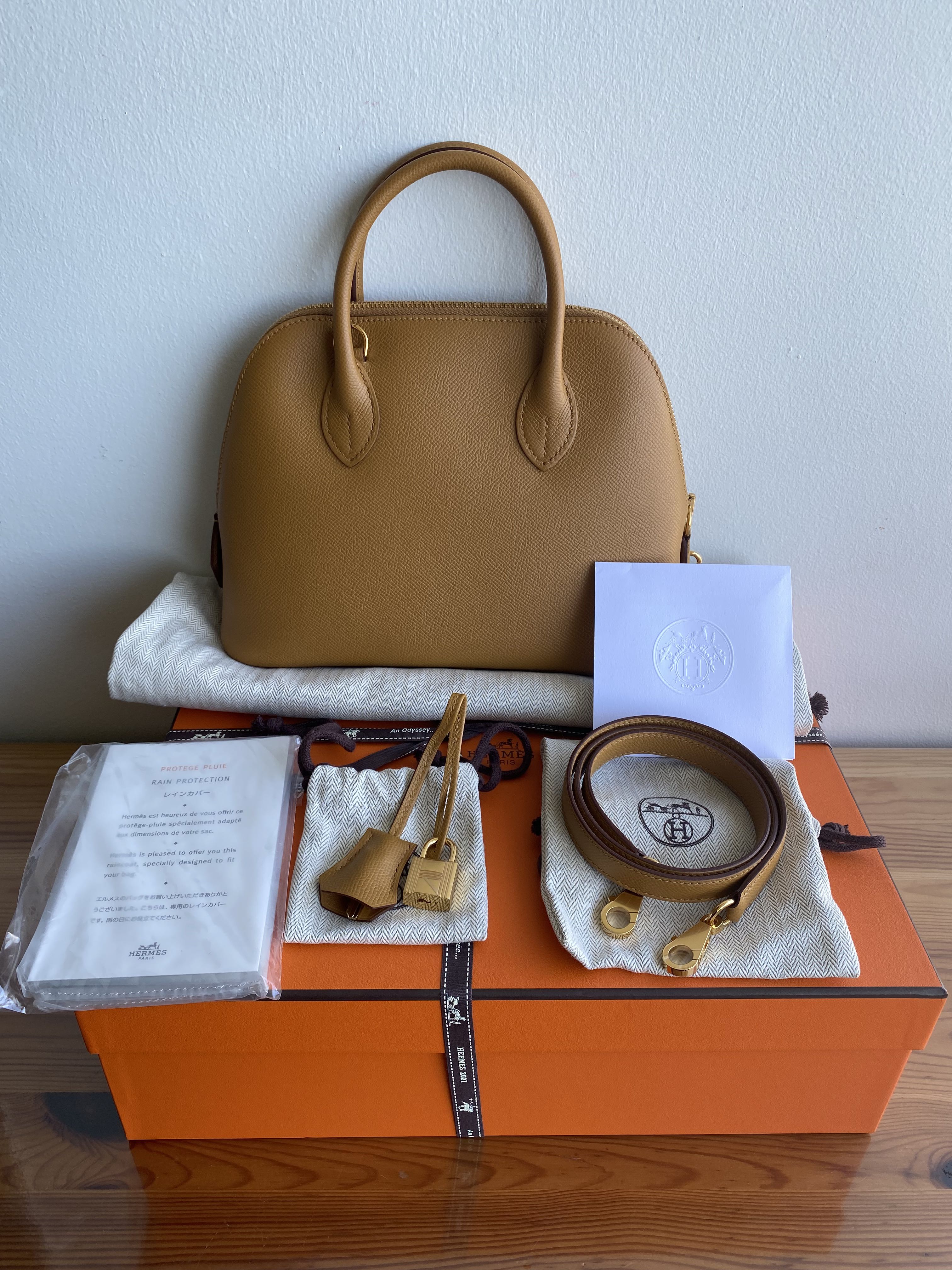 *SOLD* BNIB 25 Hermes Bolide 1923 (new size for 2021)