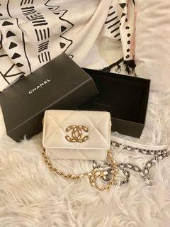 Chanel Classic Zipped Coin Purse Black Caviar Gold Hardware – Coco Approved  Studio