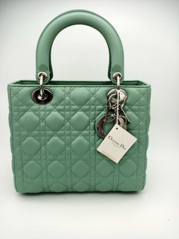 Christian dior sales green bag