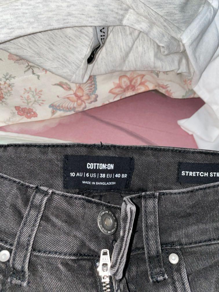 Cotton On Stretch straight leg, Fesyen 