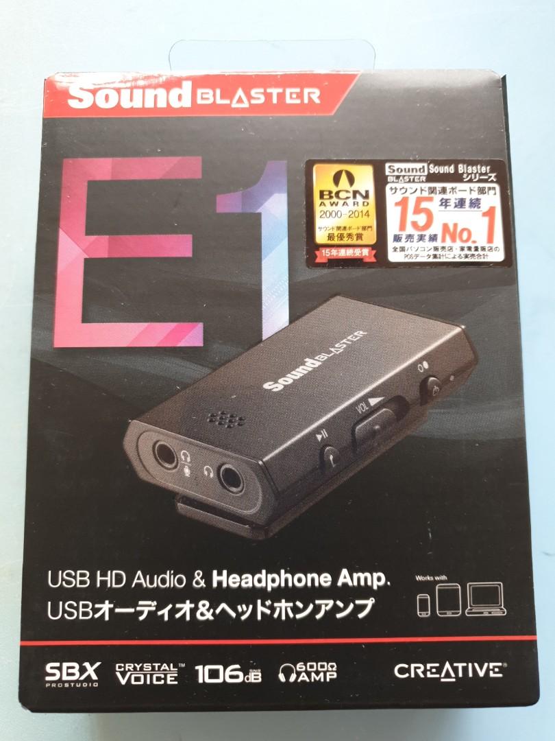 Creative Sound Blaster E1, Audio, Soundbars, Speakers \u0026 Amplifiers on  Carousell