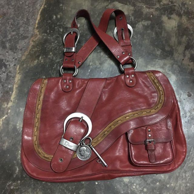 dior gaucho bag