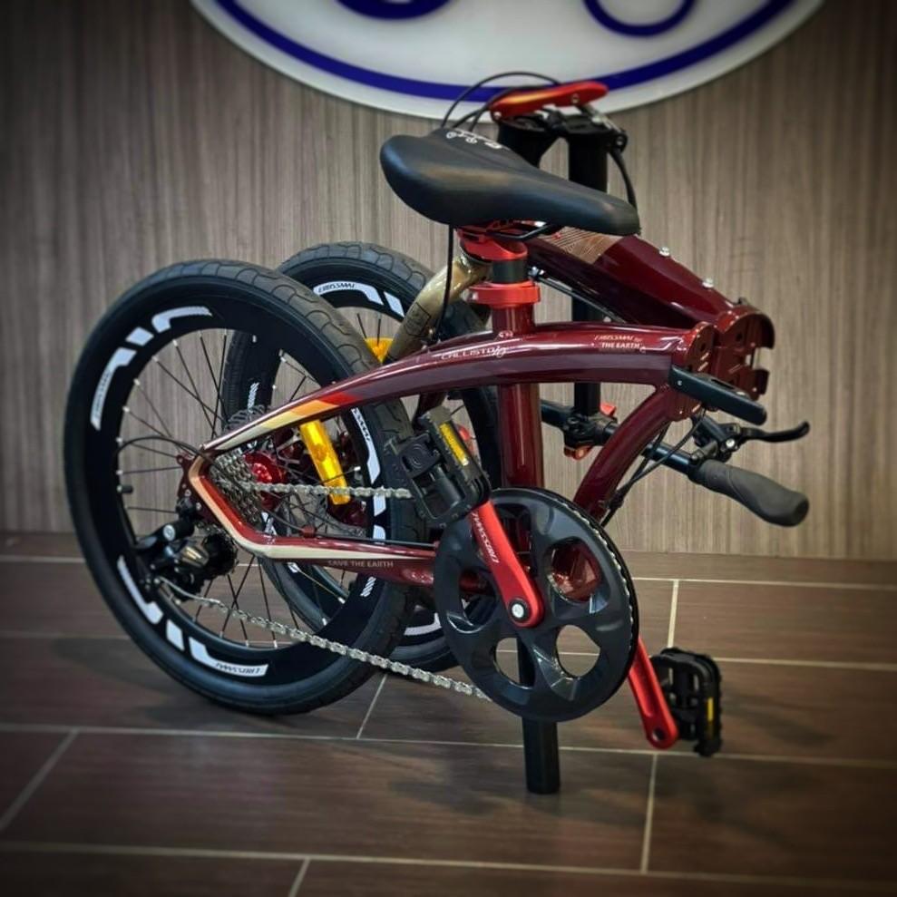 Crossmac Callisto 10 20 406 1 X 10 Speed Folding Bike Sports Equipment Bicycles Parts Bicycles On Carousell