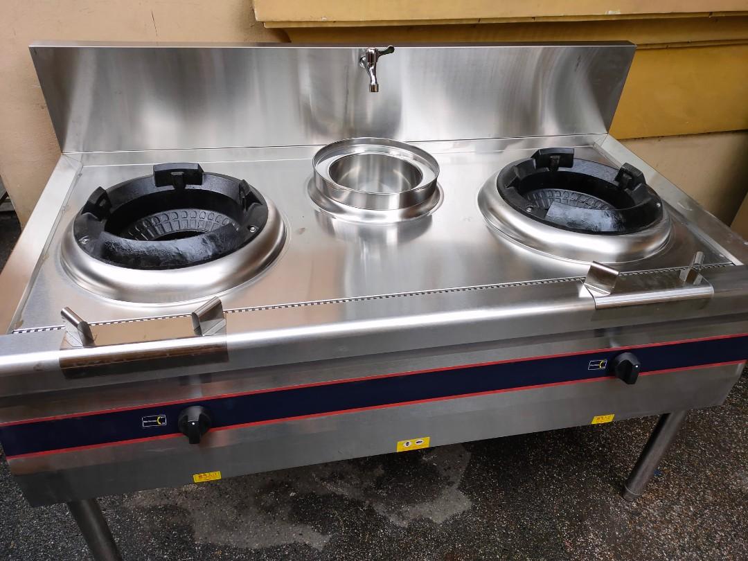 DOUBLE BURNER HIGH PRESSURE OR DOUBLE HIGH PRESSURE GAS STOVE, TV
