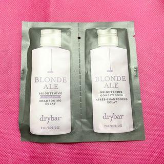 Drybar dry bar blonde ale brightening shampoo and conditioner