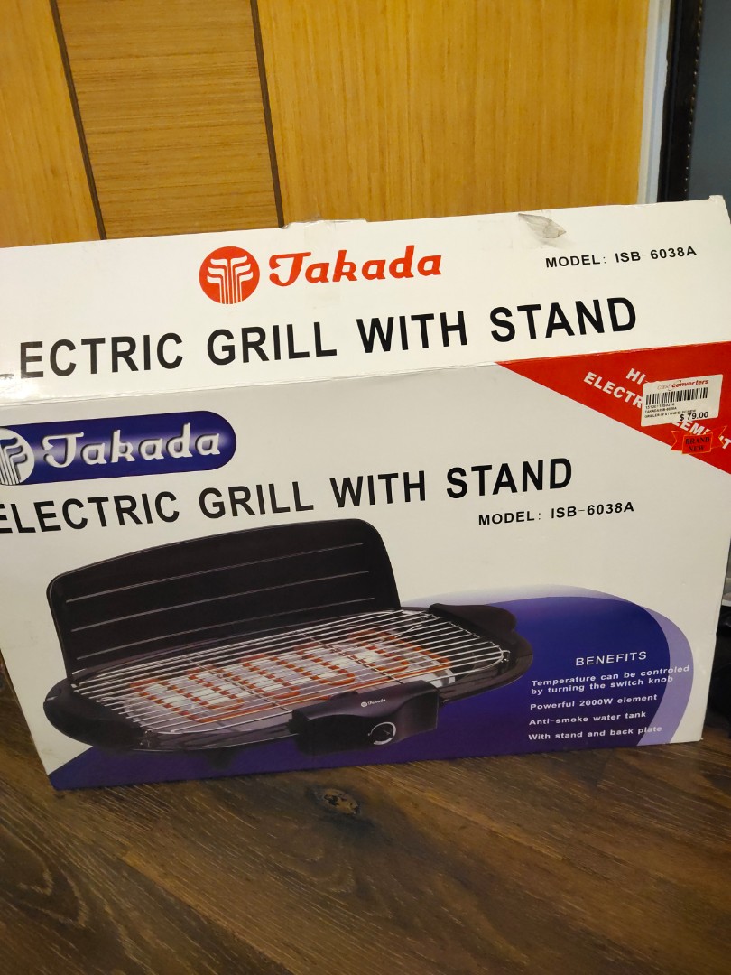 Electric grill with stand, TV & Home Appliances, Kitchen Appliances