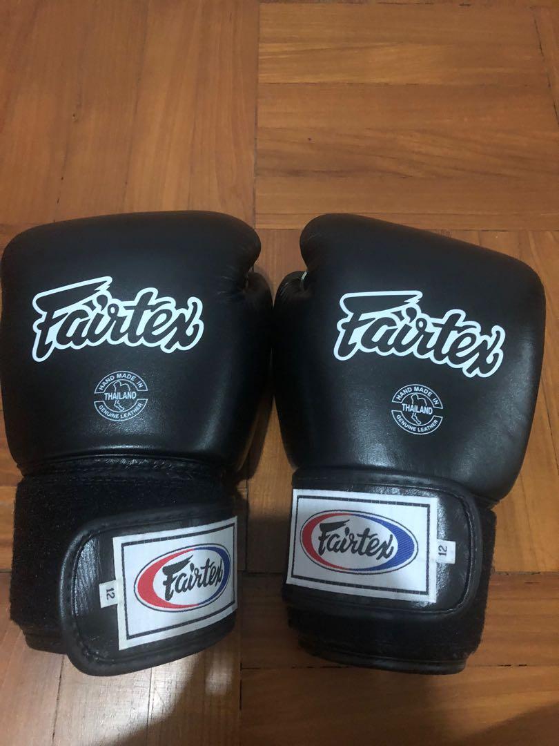 Fairtex Boxing Gloves, Sports Equipment, Exercise & Fitness, Toning