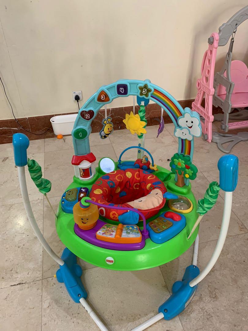 Fisher price jumperoo puppy on sale