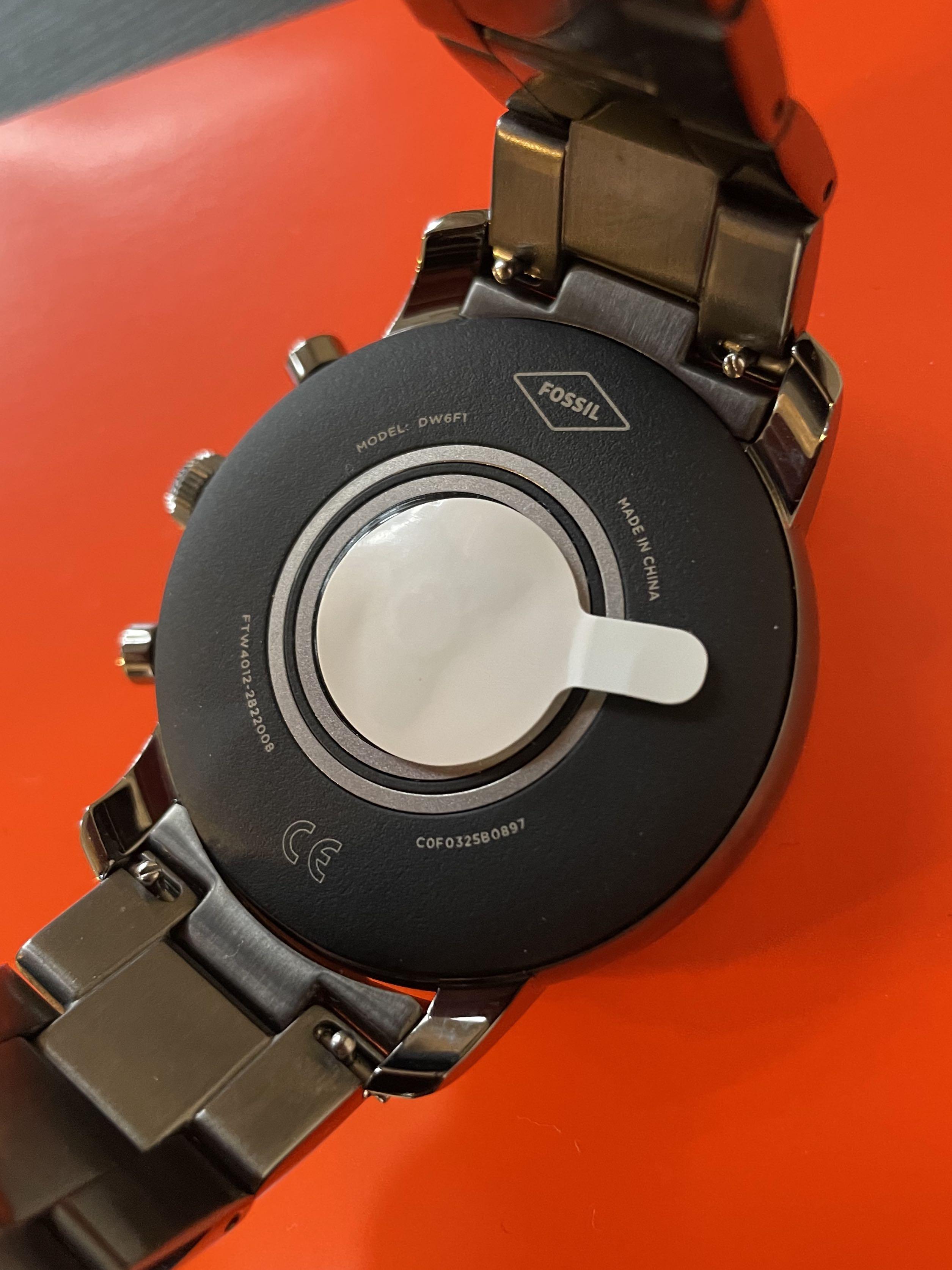 Fossil Gen4 Explorist HR Smoke Stainless Steel FTW4012 Carousell