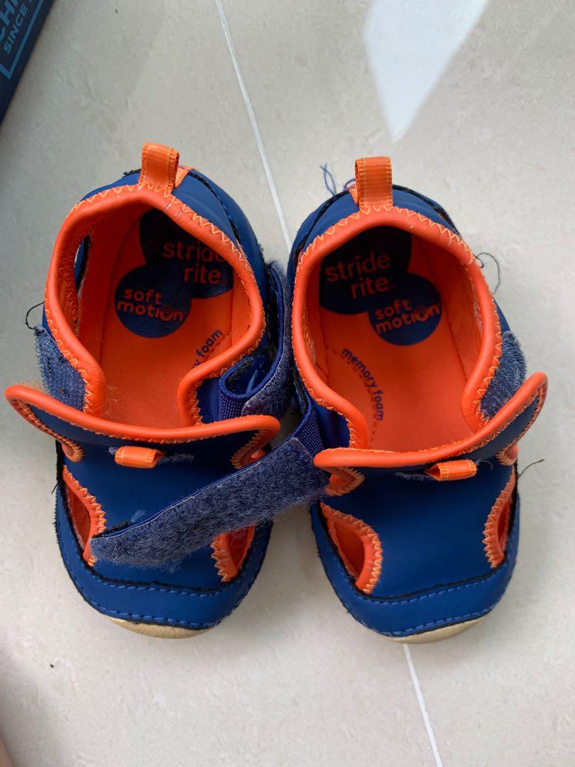 Salt water shop sandals stride rite