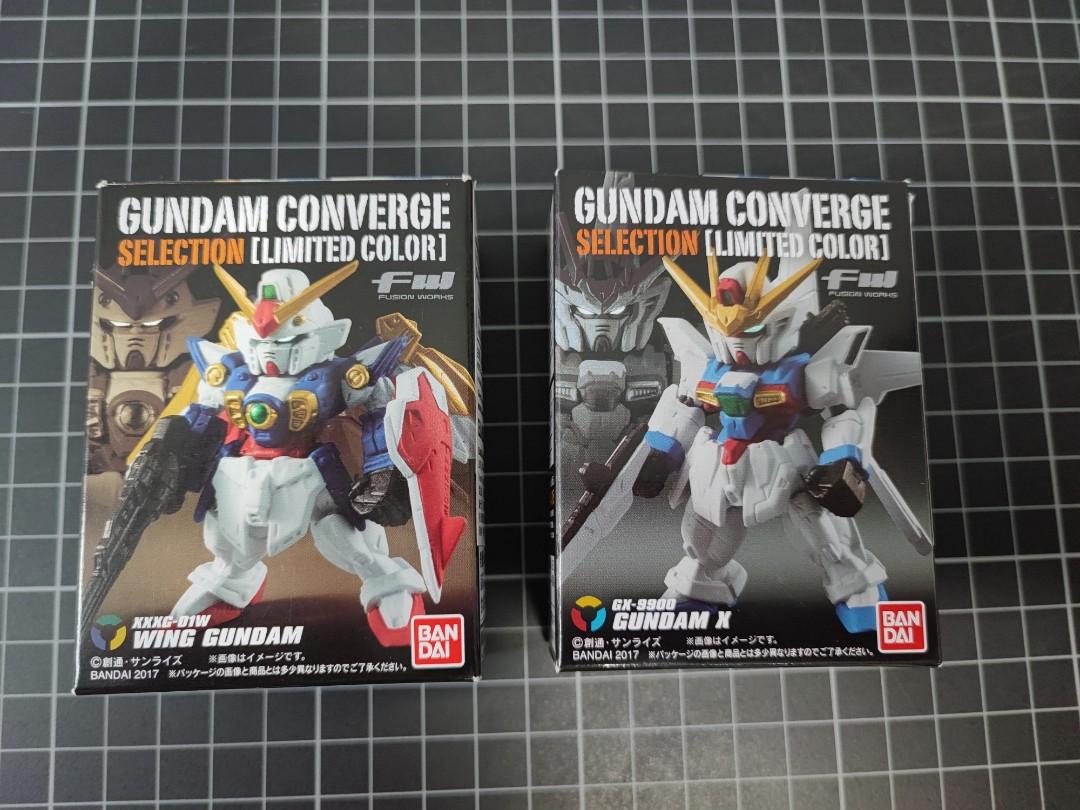 出售新fw Gundam Converge （limited color）2隻, 興趣及遊戲, 玩具