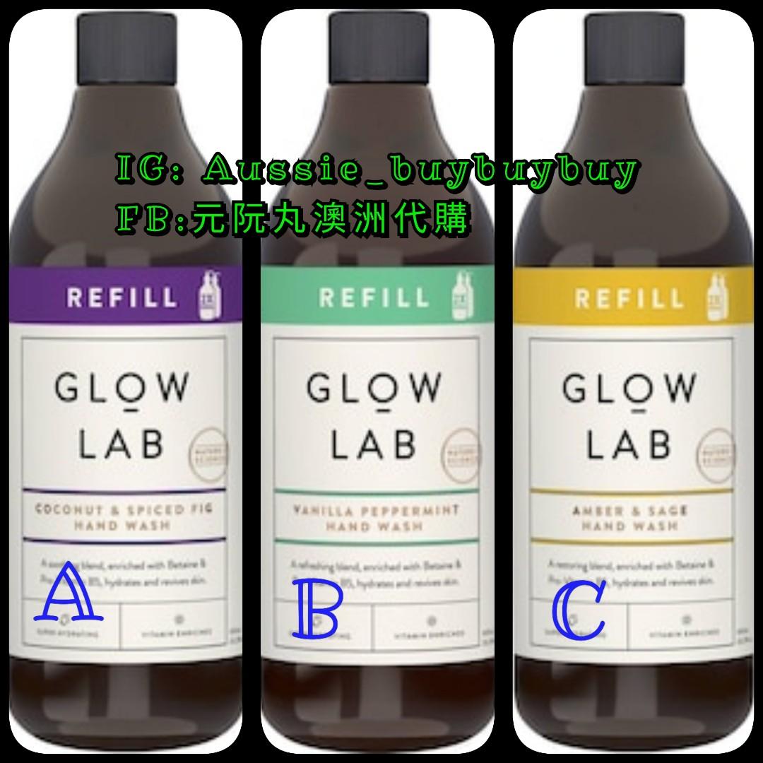 Glow Lab Hand Wash Refill 600ml, 美容＆化妝品, 健康及美容 衛生健康 Carousell