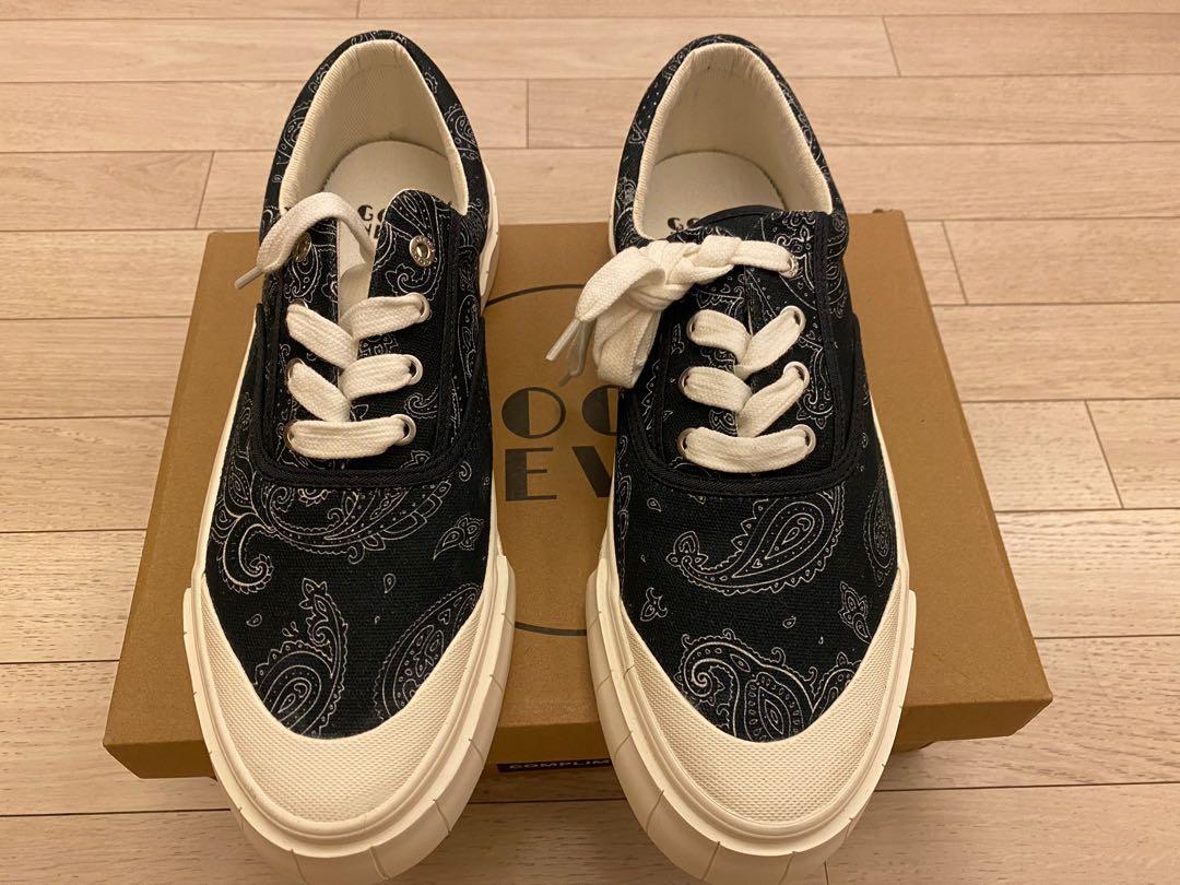 GOOD NEWS Opal paisley-print organic-cotton trainers (size EU 36