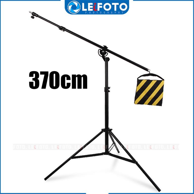 Heavy Duty Light Stand With Boom Arm 370cm, Photography, Photography