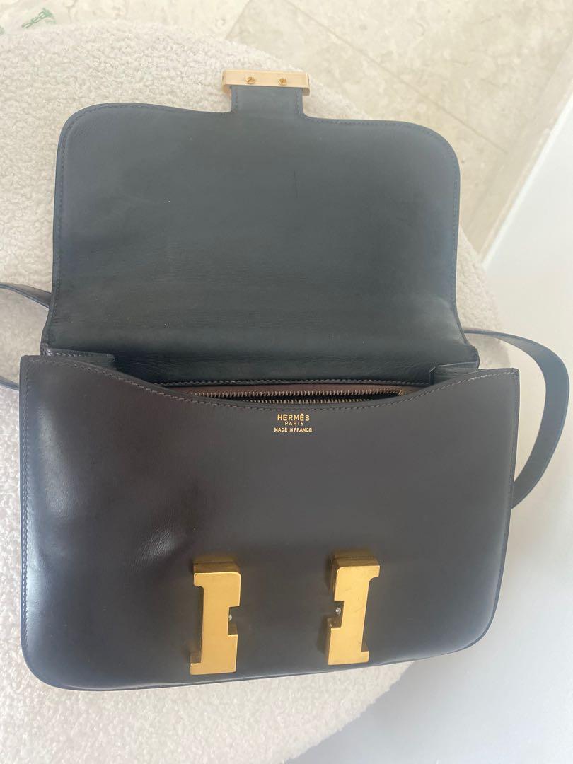Hermes Constance (Category: Shoulder Bags) located in Singapore. Submitted by panpacsom (Listing ID 1119238021, Image 5). Description: Fire sales🔥 🔥 🔥!!! Vintage Hermes Constance ghw for sales! This bag has been serviced at Hermes last year. The strap has been updated with a brand new one. I can provide receipt..