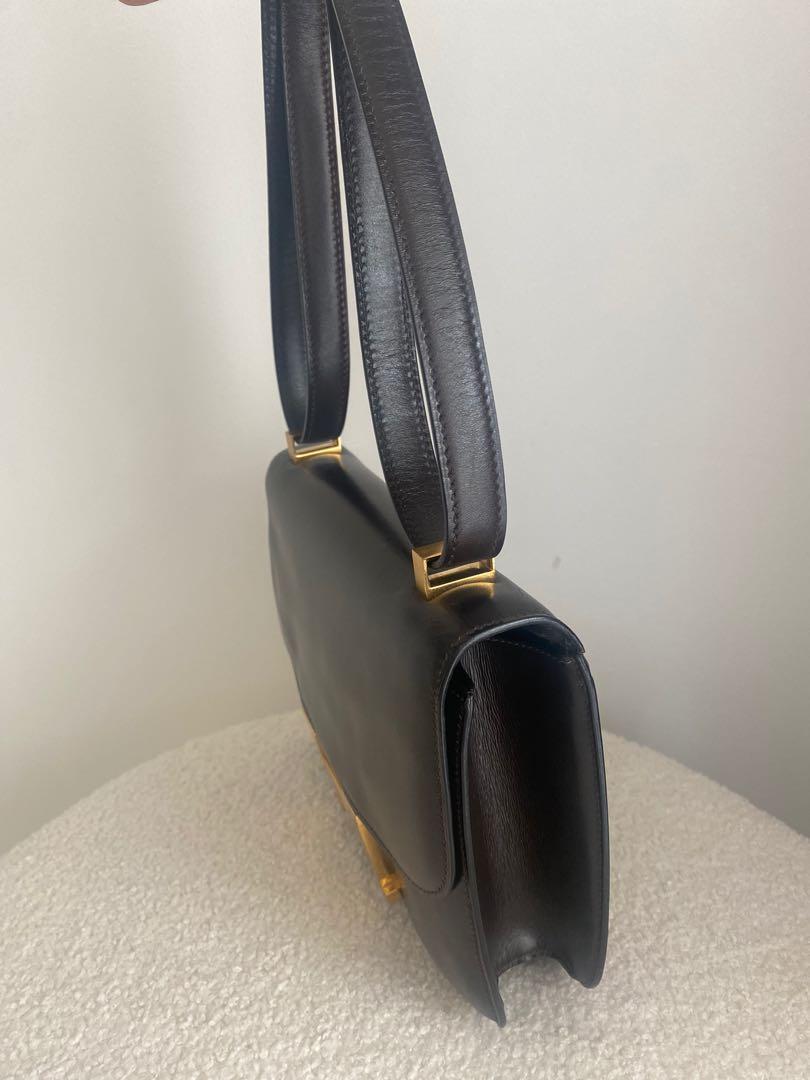Hermes Constance (Category: Shoulder Bags) located in Singapore. Submitted by panpacsom (Listing ID 1119238021, Image 4). Description: Fire sales🔥 🔥 🔥!!! Vintage Hermes Constance ghw for sales! This bag has been serviced at Hermes last year. The strap has been updated with a brand new one. I can provide receipt..