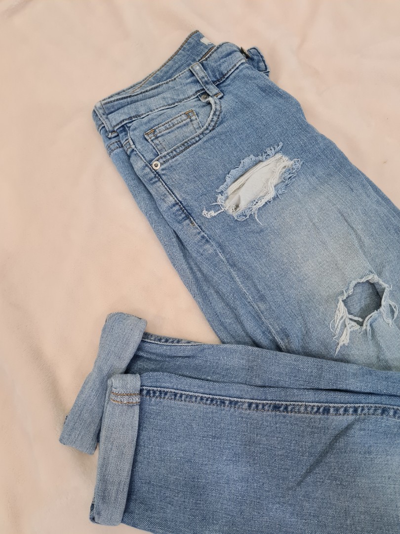 hm ripped jeans
