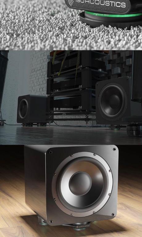 IsoAcoustics Introduces new Aperta Subwoofer Isolation Solution