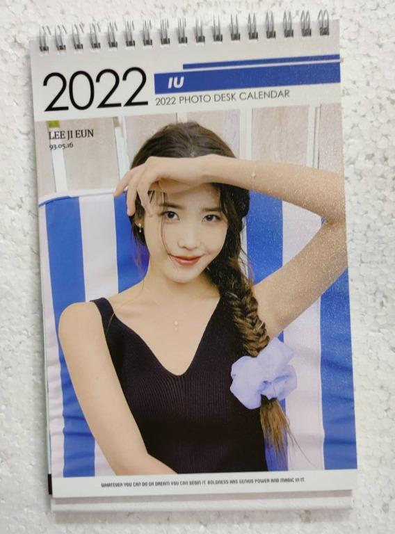 Iu 2022 Calendar Iu 2022 Photo Desk Calendar Lee Ji Eun Dream Coreano Hotel Del Luna Nuevo  K-Star K-Pop, Books & Stationery On Carousell
