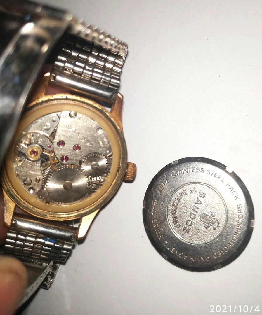 Jam Tangan Antik Henri Sandoz Fils Fesyen Pria Jam Tangan Di Carousell