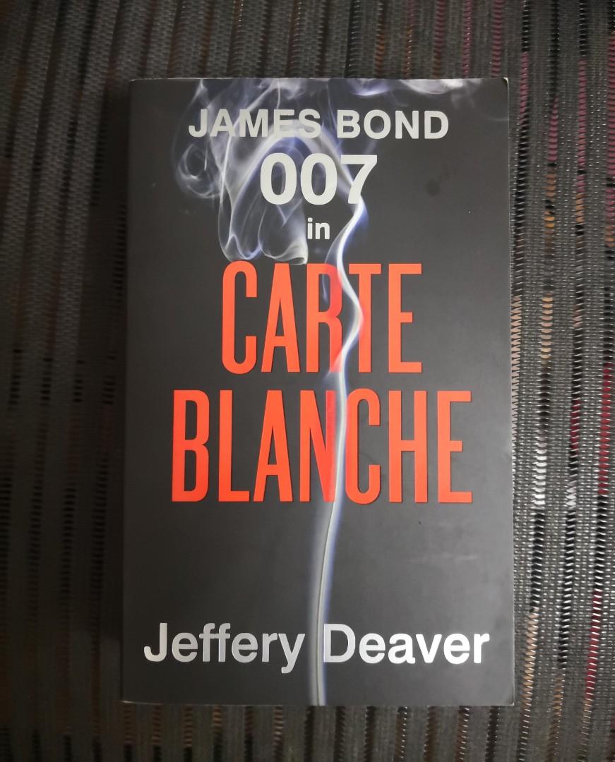 JAMES BOND 007 in CARTE BLANCHE by Jeffery Deaver, Hobbies & Toys