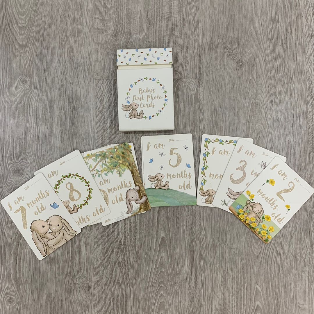 Jellycat Photo Card for Newborn, Hobbies & Toys, Stationery & Craft