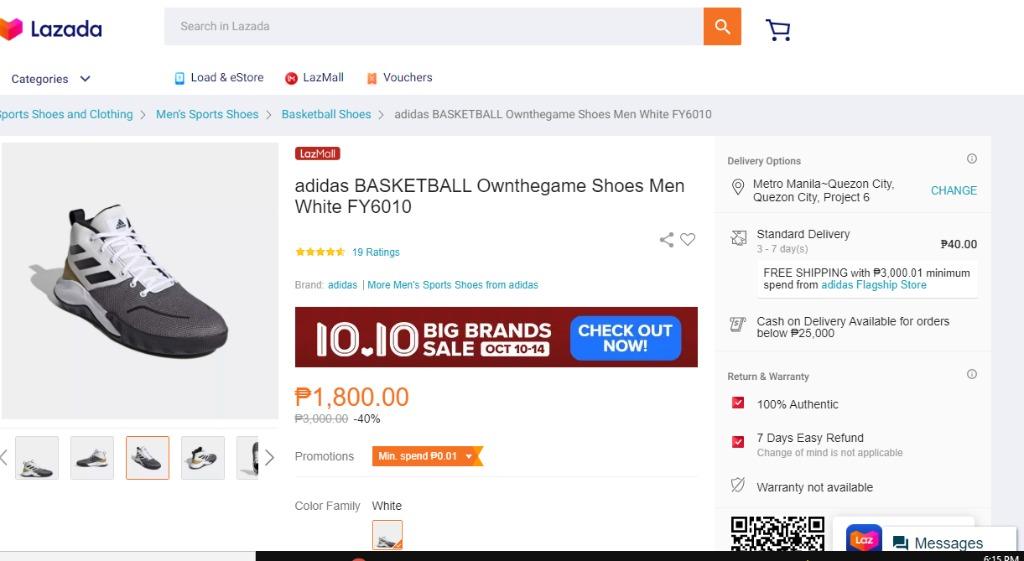 Joel Online Shoe Market ph (Category: Slippers & Slides) located in Cavite. Submitted by joelguillemer (Listing ID 1119399585, Image 2). Description: Check out this deal👉 https://www.facebook.com/joelGonlineshoesmarket 2021 best-selling ladies Korean sandals half slippers 4.7 1.4K Ratings 4.3K Sold GET THIS FOR ₱115 ON OCT 15! ₱699 ₱129 82% OFF Lowest Price Guaranteed Shop Vouchers ₱2 OFF ₱5 OFF ₱5 OFF Bundle Deals Any 2 enjoy ₱5 off Shipping Fr